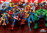 Marvel Heroes  Prints