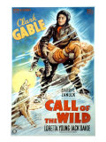 The Call of the Wild, Clark Gable, Loretta Young, 1935, Giclee Print