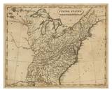 United States, c.1812 Giclee Print by Aaron Arrowsmith