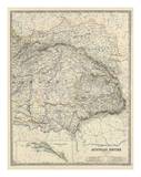 Austria East, c.1861 Giclee Print by Alexander Keith Johnston