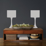 Grey Modern Lamps Wandabziehbild