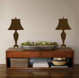 Brown Victorian Lamps Wandabziehbild