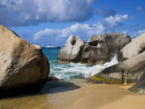 Beach Side at Virgin Gorda, British Virgin Islands, Caribbean Photographic Print by Joe Restuccia III