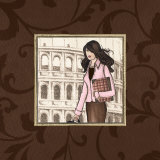 Roma in Pink  Prints by Andrea Laliberte