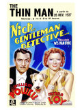 The Thin Man Mini Poster- with "Asta"