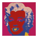 Marilyn, c.1967 (On Red) Estampe de qualité par Andy Warhol