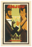 Anjou Vins Mousseux Giclee Print