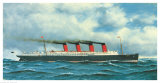 Lusitania, c.1908 Estampe par Antonio Jacobsen
