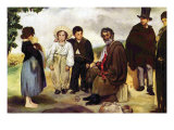 The Old Musician Estampe par Édouard Manet