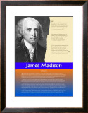 James Madison, Founding Fathers, Poster