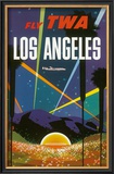 Los Angeles, Fly TWA, c.1958  Poster by David Klein
