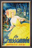 La Cressonnee Aperitif Ideal Posters by Marcellin Auzolle