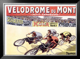 Velodrome du Montet Framed Giclee Print by Marcellin Auzolle