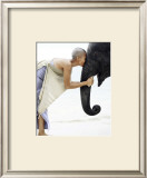 Nose to Nose, Thailand  Poster by David Trood