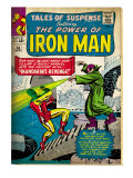 Marvel Comics Retro: The Invincible Iron Man Comic Book Cover 54, Mandarin's Revenge! Giclee Print