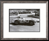 Grand Prix von Monaco 1955 Kunstdruck von Alan Smith