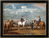 Why Weren't You Out Yesterday  Art by Alfred James Munnings