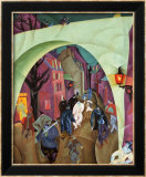 Le pont vert II Posters par Lyonel Feininger