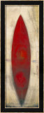 Triptyque Rouge II  Poster by Carole Bécam