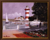 Morning at Harbour Town Posters by Ray Ellis