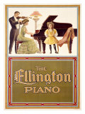 Ellington Piano Giclee Print