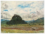 Castle Hochosterwitz in Carinthia  Prints by Rudolph von Alt