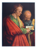 Johannes und Petrus (Detail from the Four Apostles)  Prints by Albrecht Dürer