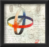 Sphere of Colorful Bands, c.1919-20 Posters par Johannes Itten