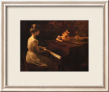Lieder der Kindheit Kunst von Charles Courtney Curran