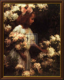 Gartenspaziergang Kunstdrucke von Charles Courtney Curran