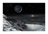 Pluto and Charon, Fine Art Print