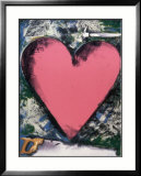 Pink Heart, 1983 Poster von Jim Dine