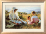 Afternoon on the Hill Kunstdrucke von Charles Courtney Curran