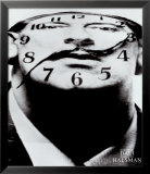 Dali, qu'est-ce qui vous fait tiquer  Posters par Philippe Halsman