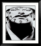 Dali – Und wie tickst du Poster von Philippe Halsman