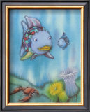 Rainbow Fish and the Little Blue Fish  Art by Marcus Pfister