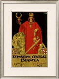 Exposicion General Epanola Framed Giclee Print by Hohenleiter 