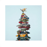 Super Hero High Performance Stack Art by Jeremy Dickinson