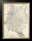 Russia, European, c.1861 Framed Giclee Print by Alexander Keith Johnston