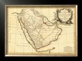 Arabie, c.1785 Framed Giclee Print by Rigobert Bonne
