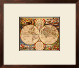 Orbis Terrarum Nova IV  Prints by Nicholas Visscher