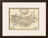 Composite: Russia, c.1785 Framed Giclee Print by Rigobert Bonne