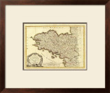 Bretagne, c.1786 Framed Giclee Print by Rigobert Bonne