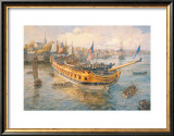 Launching Day, Uss America  Poster by Geoff Hunt
