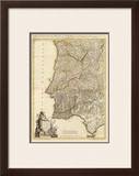 Composite: Portugal, Algarve, c.1780 Framed Giclee Print by Giovanni Antonio Bartolomeo Rizzi Zannoni
