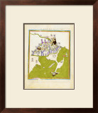 City Map, Alexandria Framed Giclee Print by Ptolemy 