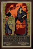 Exposicion General Epanola Framed Giclee Print by Hohenleiter 