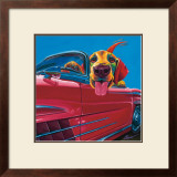 Dog About Town  Prints by Ron Burns