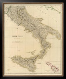 Southern Italy, c.1832 Framed Giclee Print by John Arrowsmith