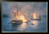 Fireships on the Hudson River Posters by Geoff Hunt